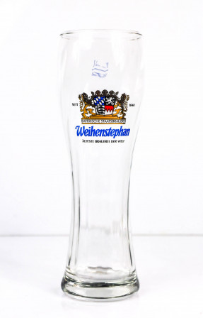 Weihenstephan Bier Glas / Gläser Weizen 0,3l Stephani Reliefschliff Sahm