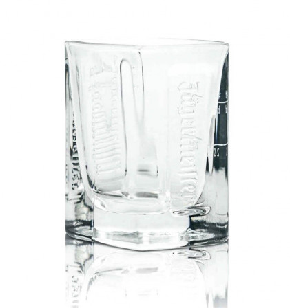 Jägermeister Manifest Glas 2cl 4cl Shot Glas Gläser Relief Schnaps Kurze Stamper