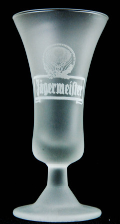 Jägermeister Glas / Gläser Frozen Shotglas Schnapsglas 4cl, satiniert Das Kleine