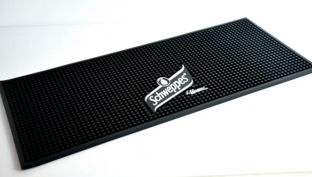 Schweppes XXL bar mat, counter mat, draining mat Schweppes bar accessories