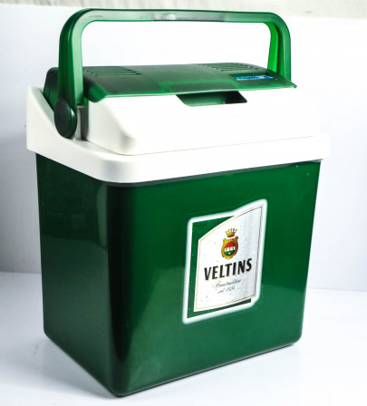 Veltins Bier, Elektrische Kühlbox Coolbox Picknick Camping 12V 230V Frigobox