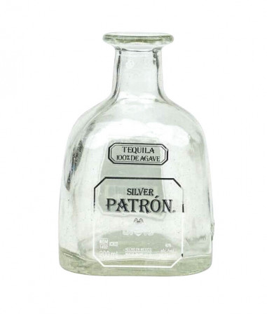 Patron Tequila, Shot Glas, Gläser, Stamper, Schnapsglas als Mini Flasche 200ml