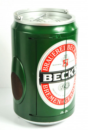 Becks Bier, Musik-Dose, Original 80er Jahre Kassetten / Radio Turm Rarität!!