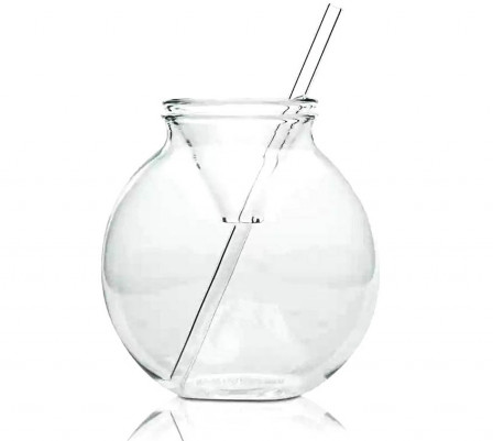 Campari Spritz, Glas / Gläser 0,35l Ballon Tumbler Festive Gläser Trinkhalm Deckel Nosing