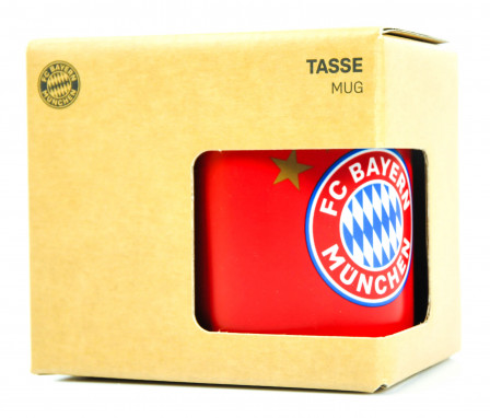 FC Bayern München, Kaffeebecher Tasse Kaffetasse Becher Fanartikel Porzelan 0,4l