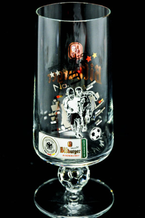 Bitburger Glas / Gläser, Bierglas, Fußball Pokal Sammeledition 3, 0,25l