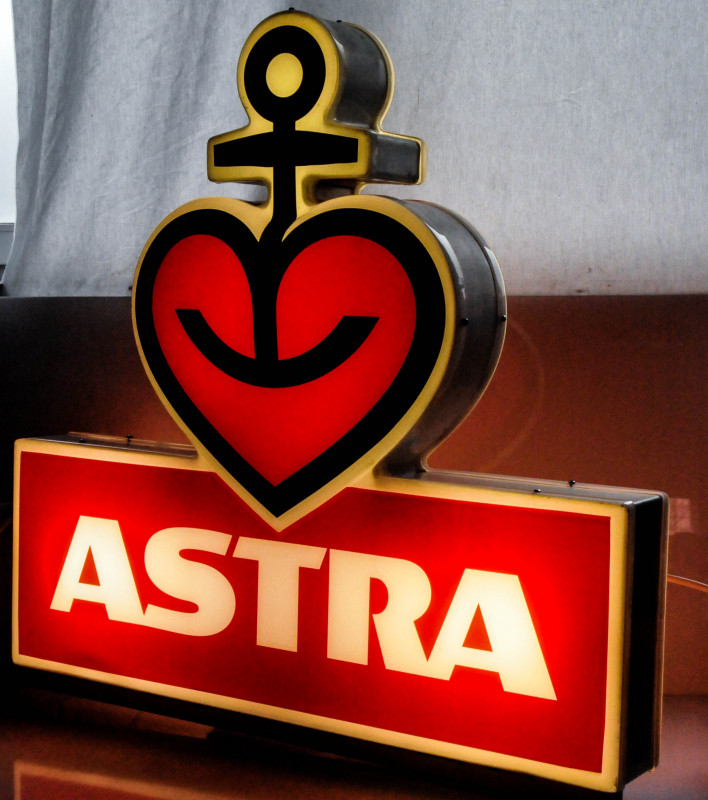 Astra Bier Xxl 3 Fach Neon Leuchtreklame Leuchtwerbun