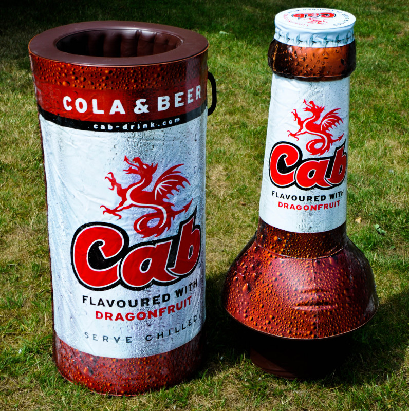 Cab Cola Bier Brauerei Aufblasbare Kuhlbox Kuhlb