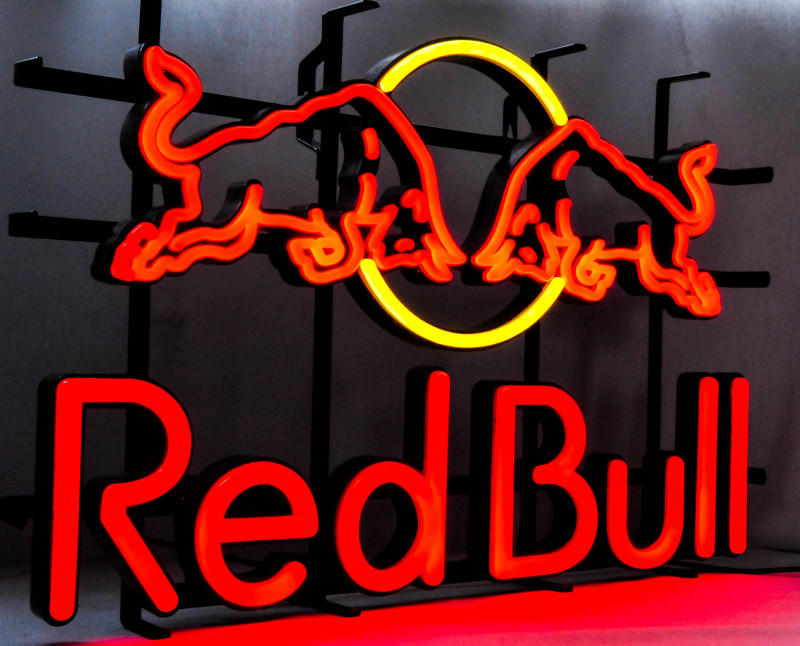 Red Bull Energy Led Neon Leuchtreklame Leuchtwerbung