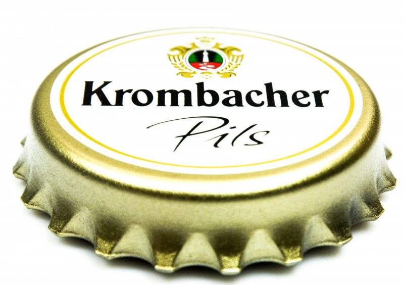 Krombacher Bier, Kronkorken Flaschenöffner, Kapselheber