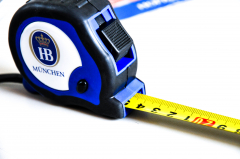 Hofbräu Munich HB tape measure, meter tape 5 meters very high quality