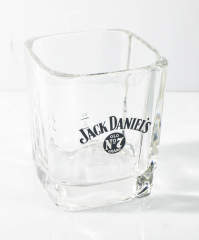 Jack Daniels Glas / Gläser, Whiskyglas, Tumbler, No 7, schwere eckige Ausführung
