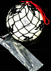 Kappa Fussball, Serie 1, Gr. 5, mit Netz und Derbystar Ballpumpe