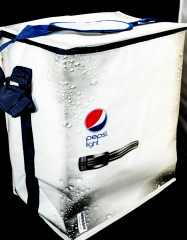 Pepsi Cola Light Kühltasche, Kühlbox, Kühlschrank Optik, faltbar