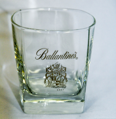 Ballantines Glas / Gläser, Whiskyglas Scotch Tasting Tumbler, eckige Ausführung