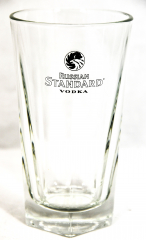 Russian Standard Vodka Glas / Gläser, Design Cocktailglas Deutsche Ausführung