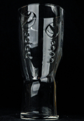 Pepsi Cola glass / glasses, long drink glass, design relief swing shape 0.3l