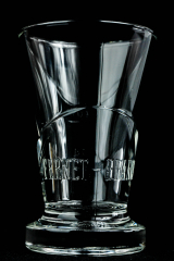 Fernet Branca glass / glasses, liqueur glass in relief design, large version