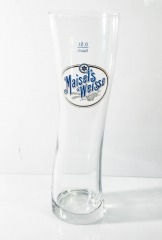 Maisels Weisse Glas / Gläser, Weissbierglas, Weizenbierglas, Designglas, 0,5l
