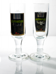 Moskovskaya Wodka Glas / Gläser, Vodka Stamper Cristall 4 cl
