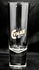 Cynar Likör Glas / Gläser, Italienisches Artischocken Likör schwere Ausführung
