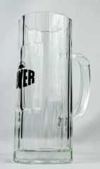 Jever Bier Glas / Gläser, Bierkrug, Krug, Wallenstein Jever, Seidel 0,5l