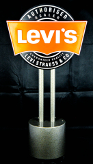Levis Levi Strauss, LED USA Drehende Leuchtreklame 52cm Höhe