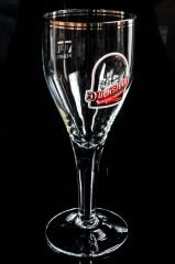Duckstein Bier, Glas / Gläser Brauerei Pokal Glas Harzer Schild gross 0,3l
