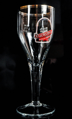Duckstein Bier, Glas / Gläser Brauerei Pokal Glas Harzer Schild gross 0,3l