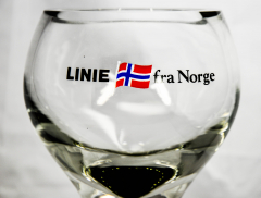 Linie Aquavit Norge, Aquavitglas, Kümmel Riesen Stamper