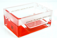 JPS, John Player Special, Kristall Aschenbecher, satinierte schwere Ausführung