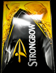 Strongbow Cider Blechschild, Werbeschild, Black