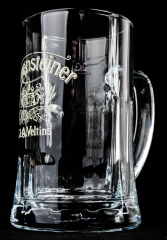 Grevensteiner beer, beer glass, beer glasses, Salzburg-Seidel, beer mug, 0.3l