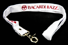 Bacardi Rum, Razz, lanyard, bat, white, 50cm