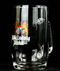 König Ludwig beer, beer mug, beer mug, glass / glasses 0.5 l, Sahm