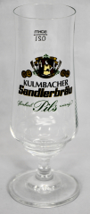 Kulmbacher Pils, Sandlerbräu Pokalglas, 0,2 l