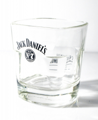 Jack Daniels Whiskey No 7 Whiskeyglas,Tumbler Glas, Gläser, Facettenschliff stapelbar