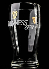 Guinness Beer Glas / Gläser, Bierglas mit Doppel Logo 0,3l
