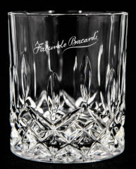 Bacardi Rum Facundo, Rum Glas, Tumbler, Bleikristallglas, sehr edel.