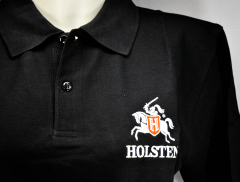 Holsten, Pilsener Polo Shirt, Women, schwarz, Gr.M