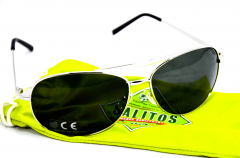 Salitos beer, sunglasses aviator metal UV 400 incl. Salitos case