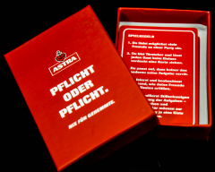 Astra beer card game / Pflicht oder Pflicht / party game, new and original packaging