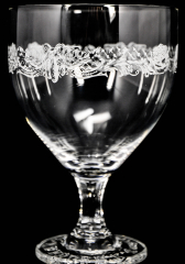 Hendricks Gin Glas / Gläser, Cocktailglas, Ginglas, Pokalglas im Relief