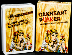 Bacardi Oakheart Skatkarten / Pokerkartenspiel, Kumpelabend mit vier Damen!