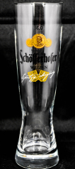 Schöfferhofer Bier Glas / Gläser, Weissbier / Weizenbier Glas 0,3l (orange)