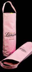 Lanson Champagne, Rose Label tragbare Kühltasche für 0,75l Flasche.