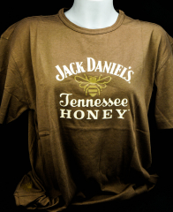 Jack Daniels Whiskey, Honey T-Shirt - Gr. M - Full Logo - hohe Qualität!!