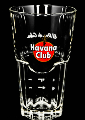Havana Club Longdrink-Glas, Gläser schlanke Form, 2/4 cl Markierung