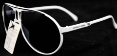 Southern Comfort Kunststoff / Metall Sport - Sonnenbrille, weiß uv 400