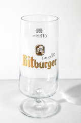 Bitburger Bier Glas Pokal 0,25l Rastal Stielglas Gläser Eiche Gastro